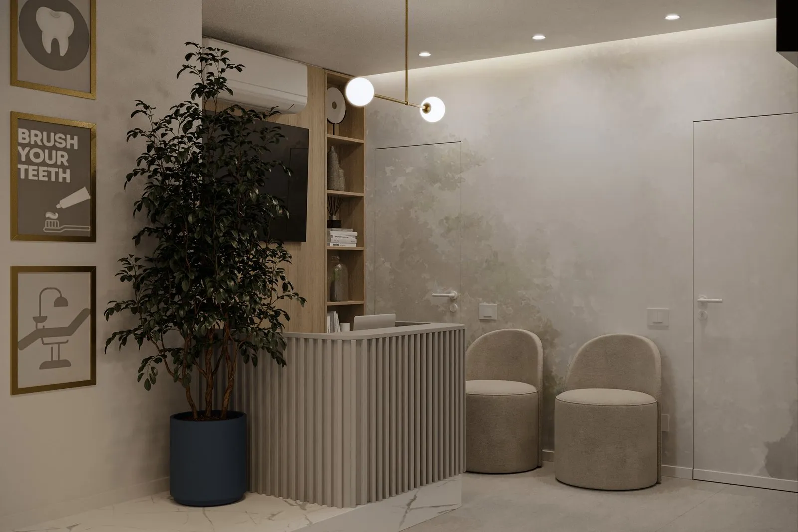 Recepția cabinetului Modern Magic Dental